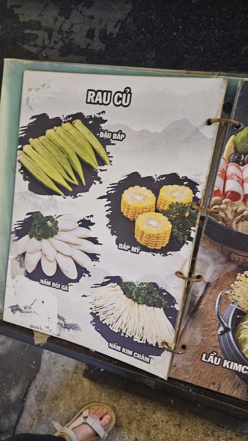Menu trang 22